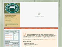 Tablet Screenshot of barringtonparkcondo.com